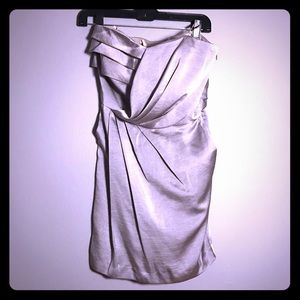 BCBG strapless dress with pockets